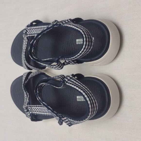 Skechers Women's OTG 600 Classic Navy Ankle Strap Sandal - Picture 3 of 4